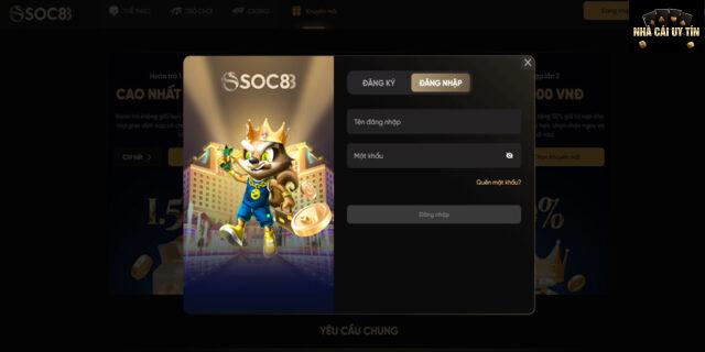 Các lưu ý khi đăng ký Soc88