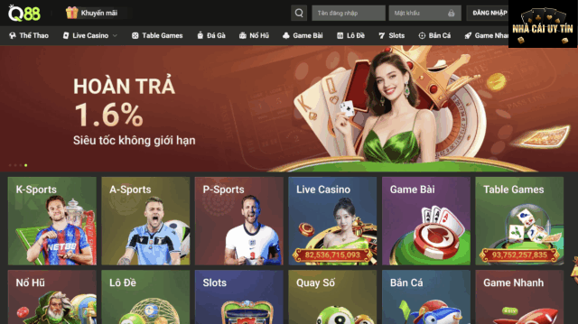 Khám phá thế giới giải trí tại Q88